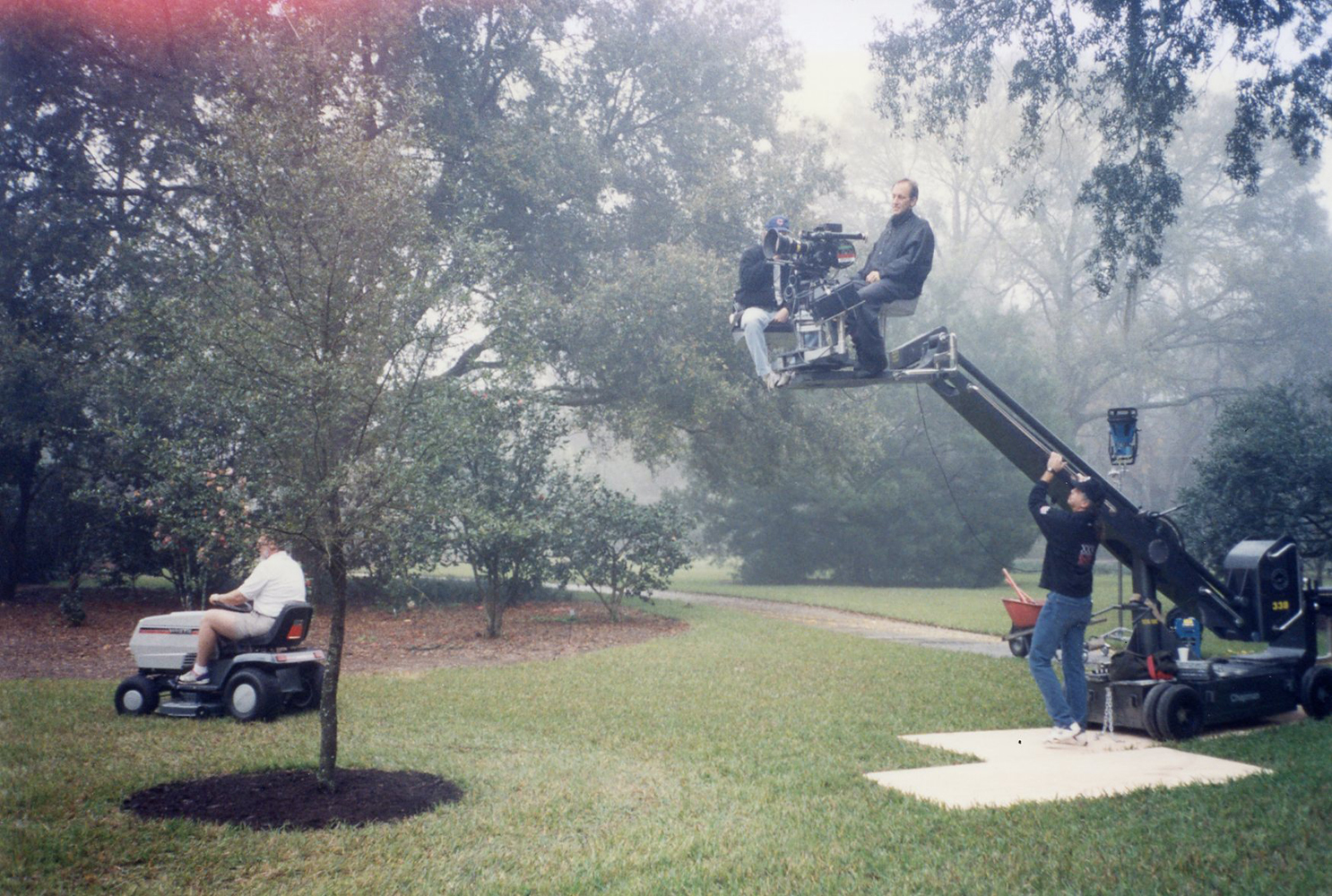 gmfilms boom shot of lawnmower cleveland ohio