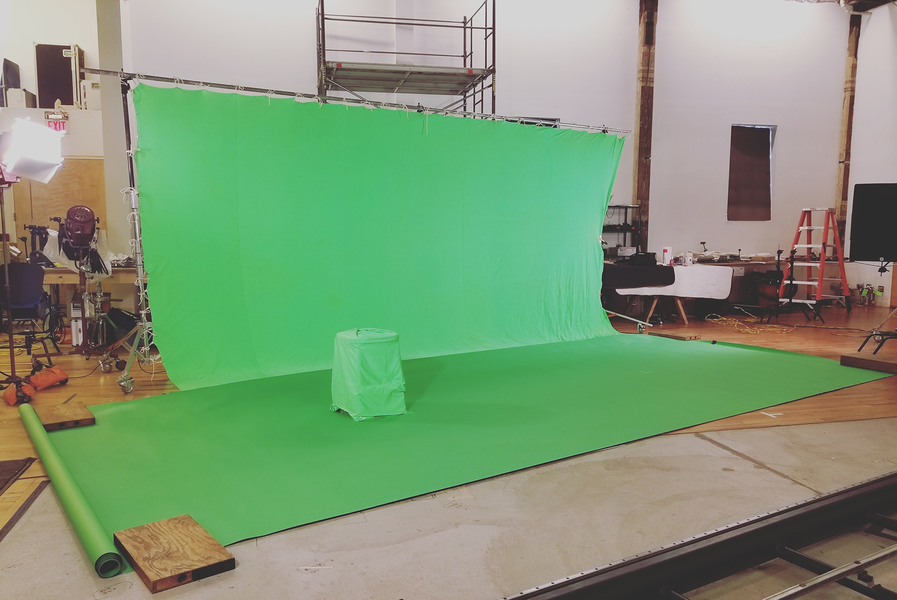 gmfilms cleveland ohio green screen setup